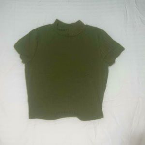 Bozzolo Green Short sleeve Shirt